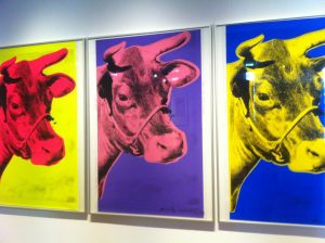Kuh bzw. Kühe von Andy Warhol
