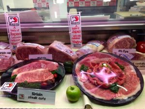 Fleisch vom Kobe-Rind aus Japan